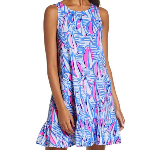 kristen flounce dress